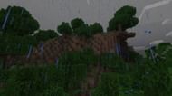 Players may not be keen on having their world rain at a particular time, which is why /weather is useful (Image via Minecraft Wiki)